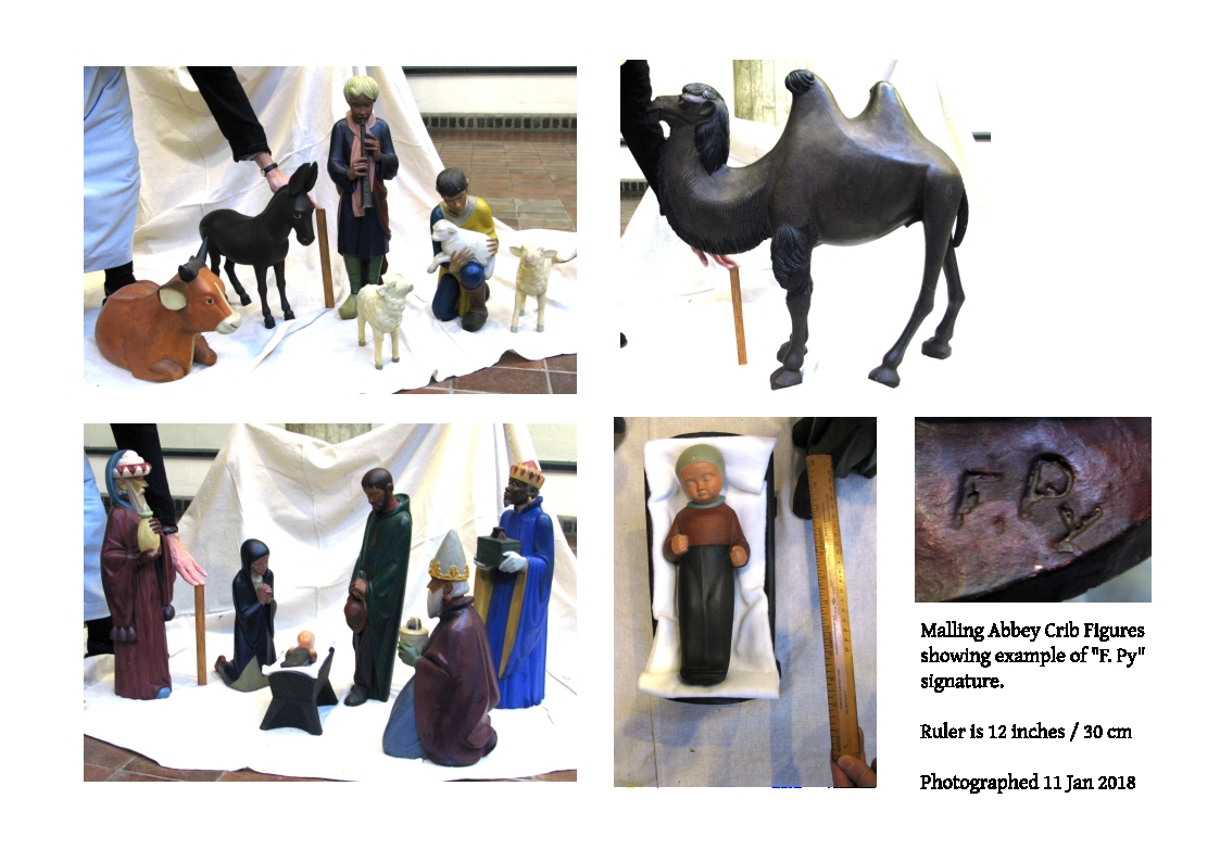 Record of the Malling Abbey Crib Figures 2018