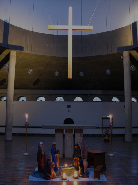 Epiphany 2024 in front of the altar