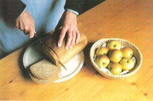 Cutting Bread